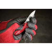 Compact Folding Knife, 2-1/2" Blade, Stainless Steel Blade, Metal Handle - Milwaukee 48-22-1521