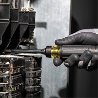 15-in-1 Multi-Bit Ratcheting Screwdriver, 8-3/4" L, Cushion Grip Handle - Klein Tools 32305