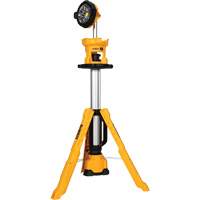 Lampe sans fil sur tr&eacute;pied 20V Max, DEL, 3000 lumens, Boîtier en Plastique - DEWALT DCL079B