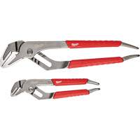 6" & 10" Comfort Grip Straight Jaw Pliers Set, 2 Pieces - Milwaukee 48-22-6330