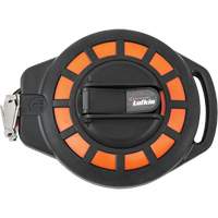 Steel Construction Long Tape Measure, 3/8" x 100', 1/8"/1 mm Graduations - Lufkin By Crescent ST100-07