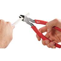 Comfort Grip Diagonal Cutting Pliers, 8" L - Milwaukee 48-22-6108