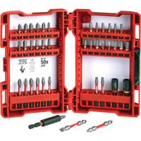 Shockwave Impact Duty Driver Bit Set, 40 Pcs., Hex/Nutsetter/Phillips/Slotted/Square - Milwaukee 48-32-4022