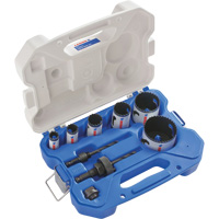 Plumber Bi-Metal Hole Saw Set, 9 Pieces - Lenox 30860C600P