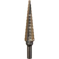 Foret &eacute;tag&eacute;, 1/8"/#1 - #1/1/2", Incr&eacute;ments de 1/32", Acier rapide au cobalt - Milwaukee 48-89-9281