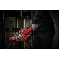 Steel Pipe Wrench, 2" Jaw Capacity, 14" Long, Powder Coated Finish, Ergonomic Handle - Milwaukee 48-22-7114