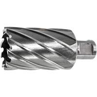 DRILLCO Annular Cutter, 9/16" Diameter, High Speed Steel, 1" Depth of Cut, 3/4" Shank - Walter Surface Technologies 91SE136