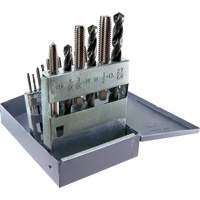 Jeu de tarauds & forets UNC DRILLCO, 18 morcea - Walter Technologies Pour Surface 200C2018