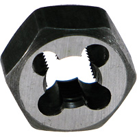 Fili&egrave;re hexagonale &agrave; refileter DRILLCO, dia. 25/32", Filet de 3/8"-16, Acier au carbone - Walter Technologies Pour Surface 335E124C