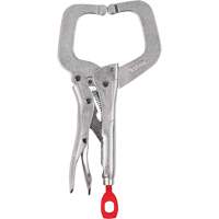 Torque Lock Locking C-Clamp with Regular Jaws, 6" (152 mm) Capacity - Milwaukee 48-22-3532