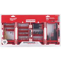 Shockwave Impact Drill & Drive Set, 27 Pcs., Hex/Nutsetter/Phillips/Slotted/Square/Torx&reg; - Milwaukee 48-32-4098