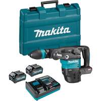 Trousse de marteau de d&eacute;molition 40 V XGT SDS-MAX avec moteur sans balai et AWS - Makita HM001GM202