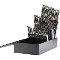 Jeu de forets courts Nitro &agrave; usage intensif DRILLCO, 29 morceaux, Acier rapide - Walter Technologies Pour Surface 400N29