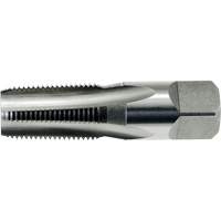 Taraud pour tuyau DRILLCO, 1/4"-18, 4 cannelures, 2-7/16" lo, Acier rapide - Walter Technologies Pour Surface 290E116