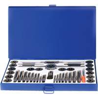 DRILLCO Fractional Tap & Die Set, 40 Pieces - Walter Surface Technologies 2000E40