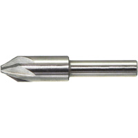 Fraise sans broutage DRILLCO, 1-1/4", Acier rapide, Angle de 82°, 6 cannelures - Walter Technologies Pour Surface 39E216B