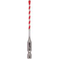 Shockwave Hammer Drill Bit, 1/8", Hex Shank, Carbide - Milwaukee 48-20-9000