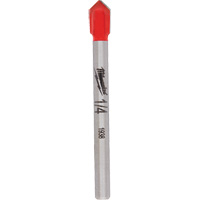 Foret pour verre et carreaux, 1/4", Carbure - Milwaukee 48-20-8982