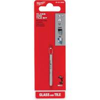 Foret pour verre et carreaux, 1/4", Carbure - Milwaukee 48-20-8982