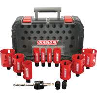 General Purpose Bi-Metal Hole Saw Set, 14 Pieces - Diablo DHS14SGP