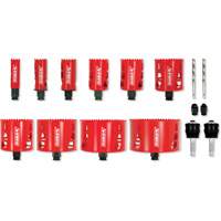 Electrician's Bi-Metal Hole Saw Set, 16 Pieces - Diablo DHS16SEL