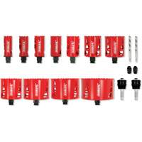 Plumber's Bi-Metal Hole Saw Set, 17 Pieces - Diablo DHS17SPL