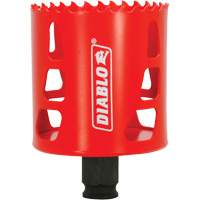 Scie-cloche, 2-1/2", Profondeur de la coupe 2-3/8", Bim&eacute;tal - Diablo DHS2500