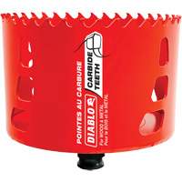 Scie cloche pour bois et m&eacute;tal, 4", Profondeur de la coupe 2-3/8", Carbure - Diablo DHS4000CT