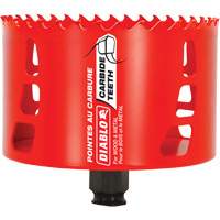 Scie cloche pour bois et m&eacute;tal, 4-1/8", Profondeur de la coupe 2-3/8", Carbure - Diablo DHS4125CT