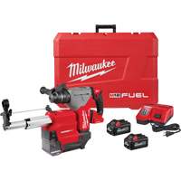 Marteau rotatif M18 Fuel SDS Plus avec ensemble d&eacute;poussi&eacute;reur Hammervac, 18 V, 1-1/8" - 3", 800 tr/min - Milwaukee 2915-22DE