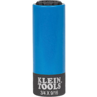Douille enduite 2-en-1, Chocs, 12 pans - Klein Tools 66030