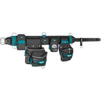 Ceinture porte-outils lourde TH3 compl&egrave;te, Polyester, Bleu/Gris - Makita E-05175