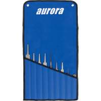 Jeu de limes, 9 pi&egrave;ces - Outils Aurora 