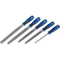 Jeu de limes avec manches, 5 pi&egrave;ces - Outils Aurora 