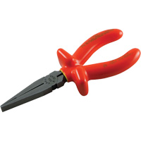 Insulated Flat Nosed Pliers - Gray Tools B224A-I