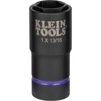 Douille 2-en-1, Chocs, 13/16", 6 pans - Klein Tools 66065