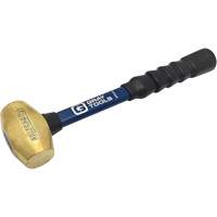 Masse en laiton, Poids de la t&ecirc;te 3 lb, 14" lo - Gray Tools BRS3A