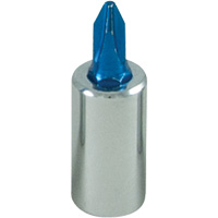 Blue Tip Screwdriver Bit, Phillips, #2, 1/4" Drive - Gray Tools VP2