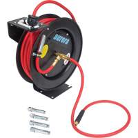 Hose Reel, Air/Water, 1/4" x 35', Single Hose, 300 psi - Aurora Tools 