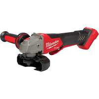 Meuleuse &agrave; frein &agrave; vitesse variable avec interrupteur &agrave; glissi&egrave;re non verrouillable M18 Fuel, 18 V, Mandrin 5"/4-1/2", Lithium-ion - Milwaukee 2888-20