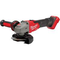 Meuleuse &agrave; frein &agrave; vitesse variable avec interrupteur &agrave; glissi&egrave;re verrouillable M18 Fuel, 18 V, Mandrin 5"/4-1/2", Lithium-ion - Milwaukee 2889-20