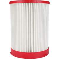 Large Wet/Dry Vacuum Filter, Hepa, Fits 12 US gal./9 US gal./6 US Gal. - Milwaukee 49-90-1977