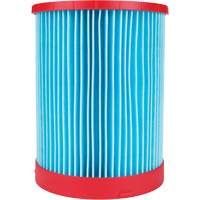 Large Wet/Dry Vacuum High-Efficiency Filter, Cartridge, Fits 12 US gal./9 US gal./6 US Gal. - Milwaukee 49-90-1978