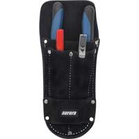 &eacute;tui pour outils, Porte-pinces, Cuir, 3 Poches - Outils Aurora 