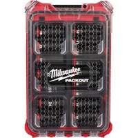 Shockwave Impact Duty Packout Metric Socket Set, 16 Pcs, Impact, 1/2" Drive Size, Deep - Milwaukee 49-66-6803