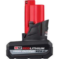 Batterie XC5.0 M12 Redlithium High Output, Lithium-ion, 12 V, 5 Ah - Milwaukee 48-11-2450