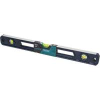 High-Accuracy Level, Box, 2' L, Aluminum, 3, Non-Magnetic - Aurora Tools 