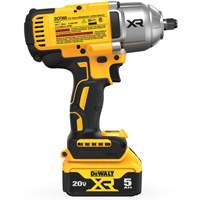 XR&reg; High Torque Impact Wrench Kit with Hog Ring Anvil, 20 V, 1/2" Socket - DEWALT DCF900P1