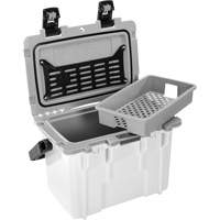 14QT Personal Cooler, 3.5 gal. - Pelican 14Q-1-WHTGRY