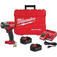 Ensemble cl&eacute; &agrave; chocs de couple moyen M18 Fuel avec bague de friction, 18 V, Mandrin 3/8" - Milwaukee 2960-22R